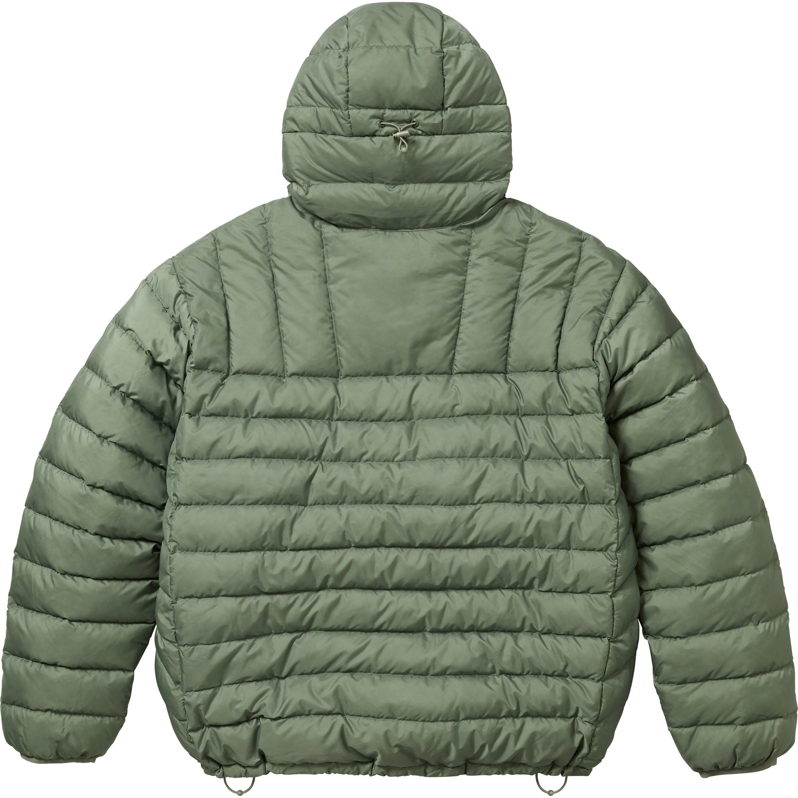Micro Down Half Zip Hooded Pullover view 8